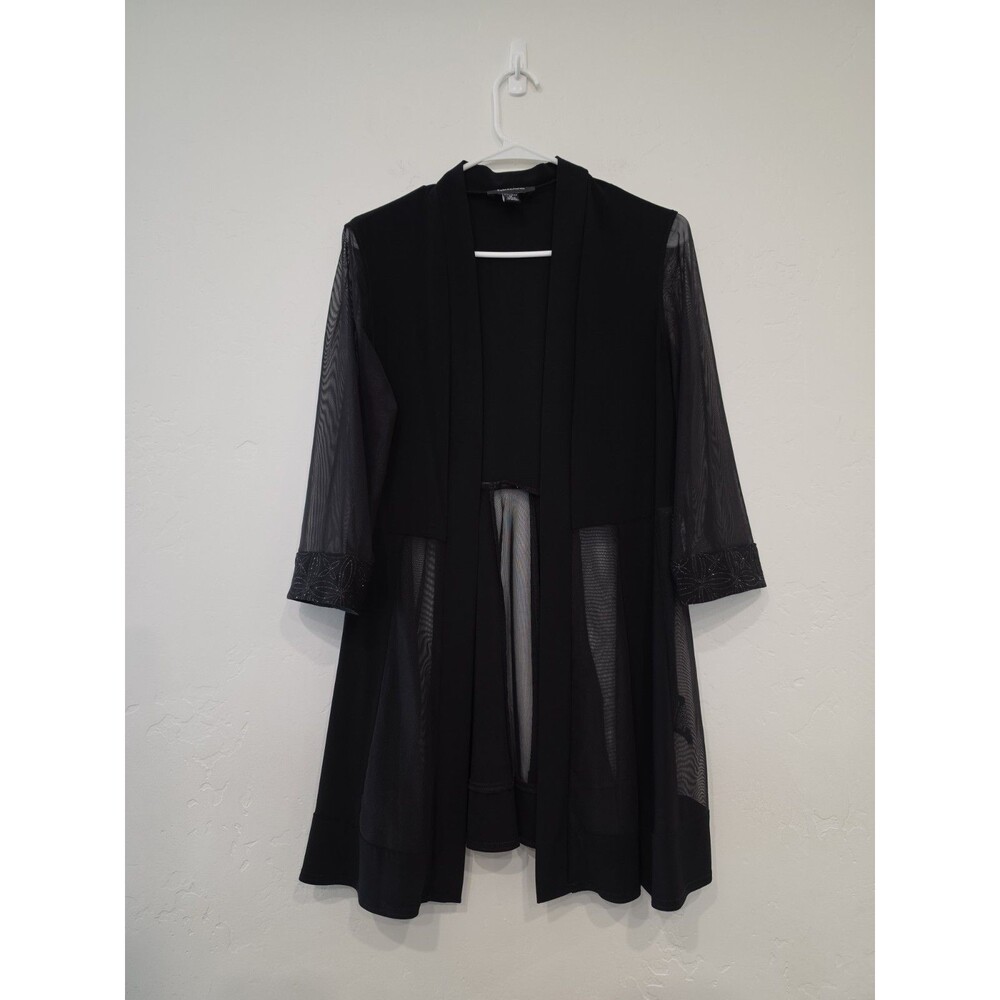 R&M Richard’s Women's Black Cardigan Size Medium